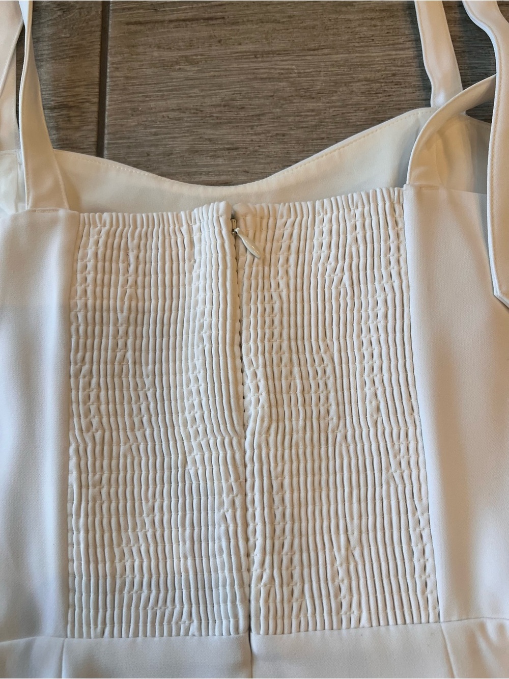 Aritzia Sunday Best Weller White Fit And Flare Mini Dress Size 4 - Picture 8 of 8